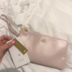 Light Pink Lululemon Wristlet